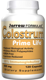 Colostrum Prime Life (500 mg 120 capsules) Jarrow Formulas