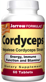 Cordyceps (500 mg 60 tablets) Jarrow Formulas