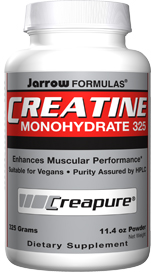 Creatine Monohydrate (6 grams/scoop 325 grams) Jarrow Formulas