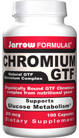 Chromium GTF (200 mcg 100 capsules) Jarrow Formulas