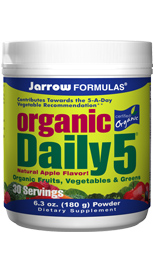 Organic Daily 5 (180 grams) Jarrow Formulas