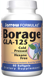 Borage GLA 125 (125 mg 60 softgels) Jarrow Formulas