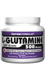 L-Glutamine (2 grams/scoop 500 grams) Jarrow Formulas