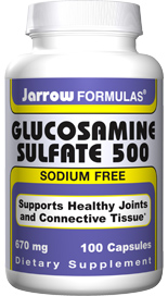 Glucosamine Sulfate (500 mg 100 capsules) Jarrow Formulas