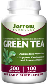 Green Tea (500 mg 100 capsules) Jarrow Formulas
