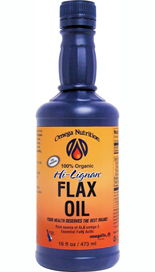 Omega Hi Lignan Flax Oil (16 oz) Jarrow Formulas