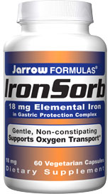IronSorb (18 mg 60 capsules) Jarrow Formulas