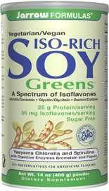 Iso-Rich Soy plus Greens (14.1 oz) Jarrow Formulas