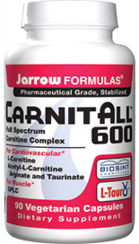 CarnitAll 600 (90 capsules) Jarrow Formulas