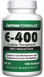 E-400 (400 IU 100 softgels) Jarrow Formulas