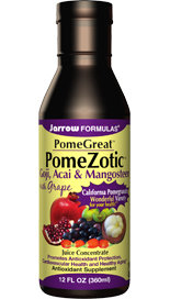 PomeZotic™, Grape, Goji, Acai, and Mangosteen (12 oz) Jarrow Formulas