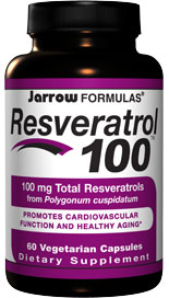 Resveratrol 100mg (100 mg 60 capsules) Jarrow Formulas
