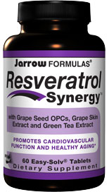 Resveratrol Synergy (60 tablets) Jarrow Formulas