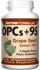 OPCs plus 95 (50 mg 120 capsules) Jarrow Formulas