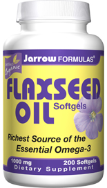 Flaxseed Oil (1000 mg 200 softgels) Jarrow Formulas