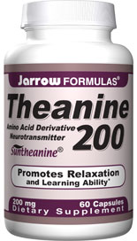 Theanine (200 mg 60 capsules) Jarrow Formulas