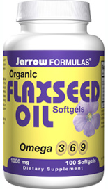 Flaxseed Oil (1000 mg 100 softgels) Jarrow Formulas