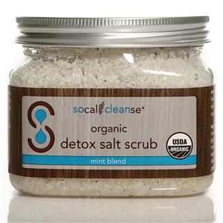 Organic Detox Salt Scrub Mint (16 oz)* SoCal Cleanse