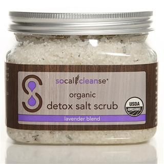 Organic Detox Salt Scrub Lavender (16 oz.)*