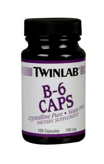 B-6 (100 mg 100 capsules) TwinLab