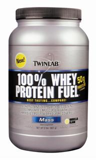100% Whey Protein Fuel - Vanilla (2 lb) TwinLab