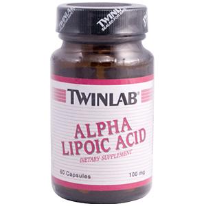 Alpha Lipoic Acid (100 mg - 60 capsules) TwinLab