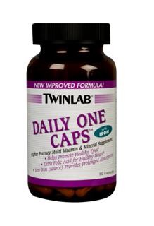 Daily One Caps With Iron (90 count) TwinLab