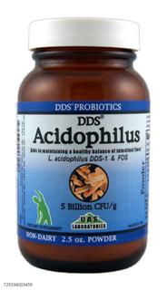 DDS� Acidophilus Powder (5 billion CFU/g 2.5 oz) UAS Labs