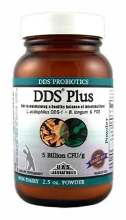 DDS� Plus Powder - L Acidophilus & Bifidus L (2.5oz) UAS Labs