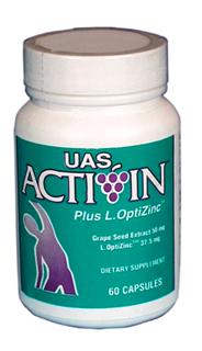 Activin Grape Seed Extract plus OptiZinc (60 vcaps) UAS Labs