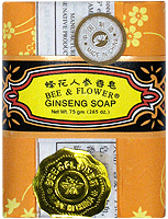 Ginseng Soap (2.65 oz) Bee & Flower