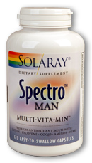 Spectro Man (120 caps) Solaray Vitamins
