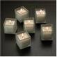 Frosted Square Glass Votive Holder Crystal Journey