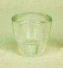 Heavy Glass Votive/Taper Holder Crystal Journey