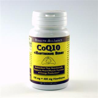 CoQ10 plus Hawthorne (30 VCaps) HealthForce Nutritionals