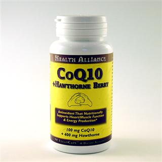 CoQ10 plus Hawthorne (90 VCaps) HealthForce Nutritionals