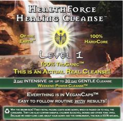 Healing Cleanse Level 1 (30 day gentle) HealthForce Nutritionals