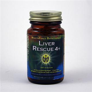 Liver Rescue 4 plus (30 vegan capsules) HealthForce Nutritionals