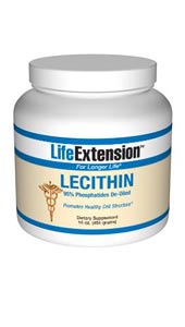 Lecithin (95% Phosphatides de-oiled) (16 oz granules)* Life Extension