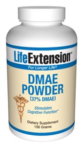 DMAE (dimethylaminoethanol) (100 grams powder)* Life Extension