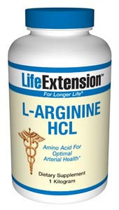 L-Arginine HCl (1 kg powder)* Life Extension