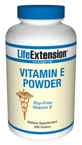 Vitamin E (synthetic) (300 grams powder)* Life Extension