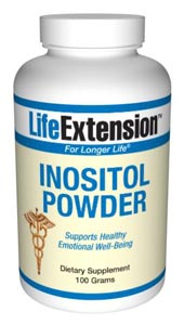 Inositol (100 grams powder)* Life Extension