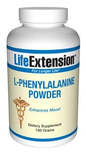 L-Phenylalanine (100 grams powder)* Life Extension