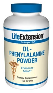 D,L-Phenylalanine (100 grams powder)* Life Extension