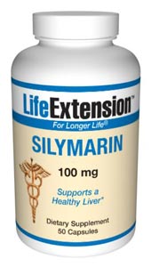 Silymarin (100 mg 50 capsules)* Life Extension