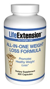 All In One Weight Loss Formula (300 capsules)* Life Extension