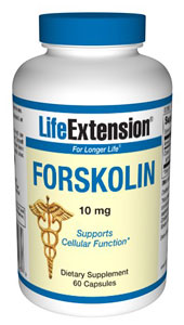 Forskolin (10 mg 60 capsules)* Life Extension