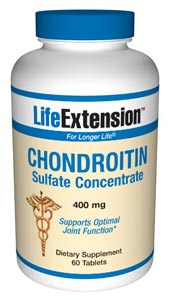 Chondroitin Sulfate Concentrate (400 mg 60 tablets)* Life Extension