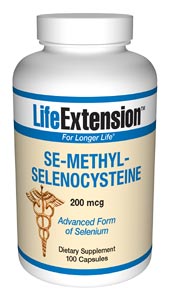 Se-methylselenocysteine (SeMC) (200 mcg 100 capsules)* Life Extension